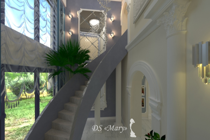 Projektowanie wnętrza klatki schodowej