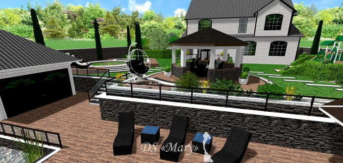 Projektowanie tarasu w ogrodzie