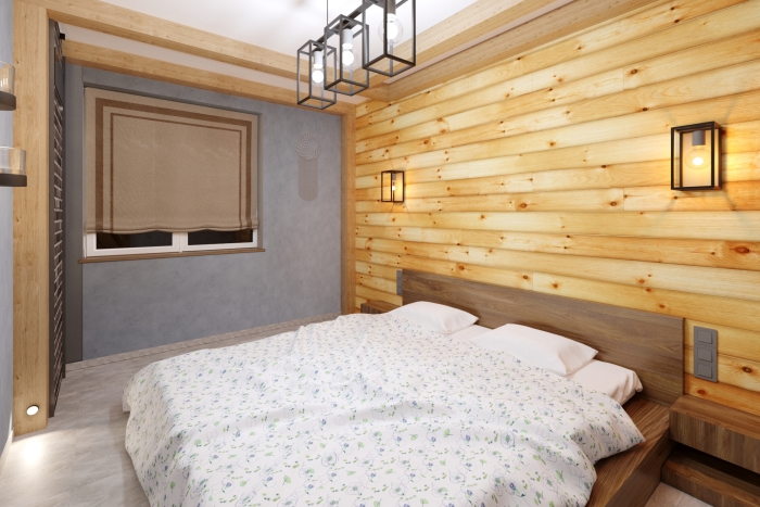 Projekt wnętrza w stylu loft