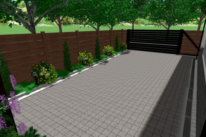 Roslinność w ogrodzie