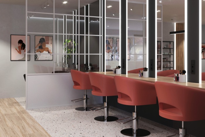 Projekt wnętrza gabinetu kosmetologicznego