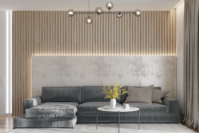 Projektowanie wnętrza dużego pokoju